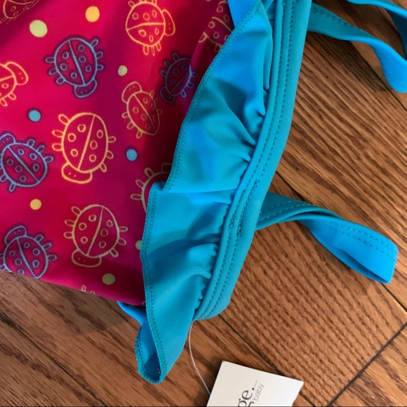 NEW ladybug baby one piece bathing suit - Picture 2 of 5